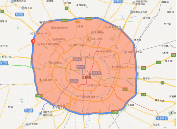 成都限号区域具体区域和时间