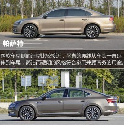 帕萨特和速派哪个好，难分胜负（轮胎有差异）